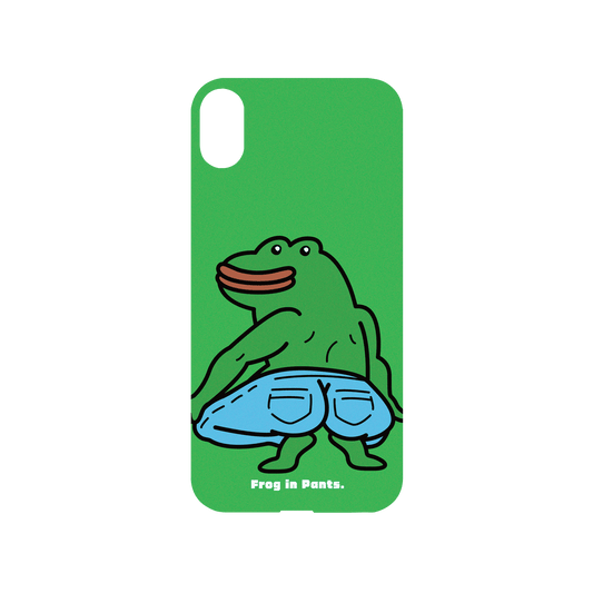RHINOSHIELD X Incrediville Mod NX iPhone XS Case - Frog with pants Backplate