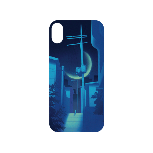 RHINOSHIELD X Surudenise Mod NX iPhone XS Case - Lofi Moon Backplate
