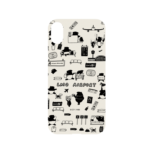 RHINOSHIELD X LAIMO Mod NX iPhone XR Case - LMO AIRPORT Backplate