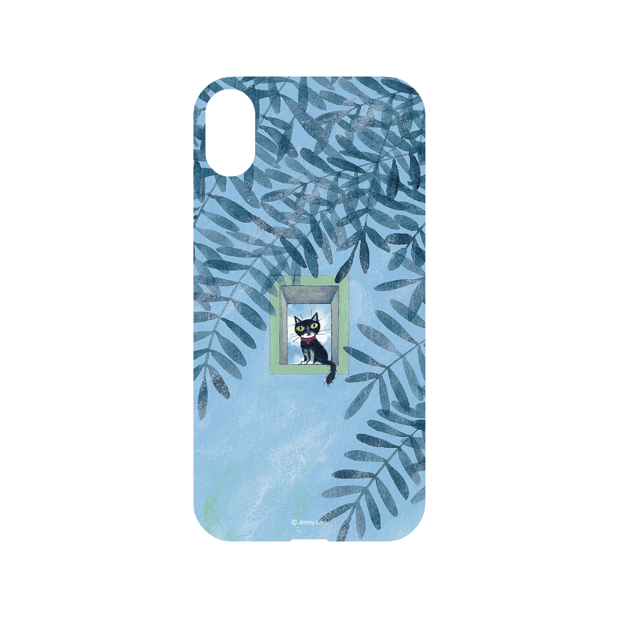 RHINOSHIELD X Jimmy Mod NX iPhone XR Case - Missing My Cat - Breeze Backplate