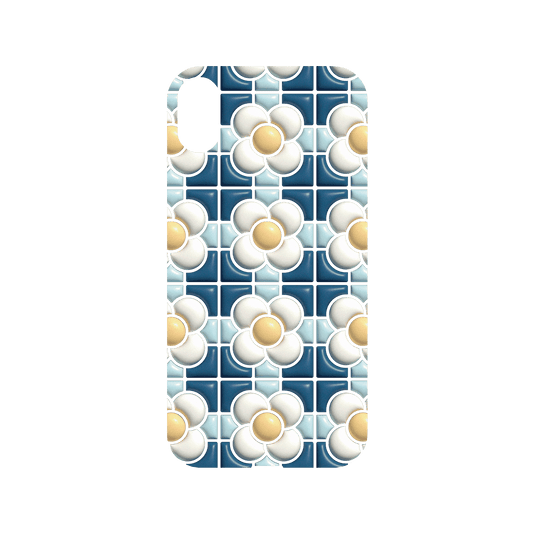 RHINOSHIELD X OldHouseFace Mod NX iPhone XR Case - Bubble Mosaic- Button Store Backplate
