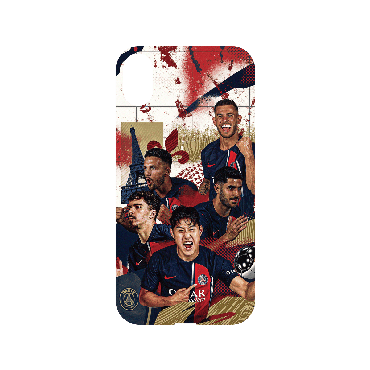 RHINOSHIELD X PSG Mod NX iPhone XR Case - PSG Victory - Team 2 Backplate