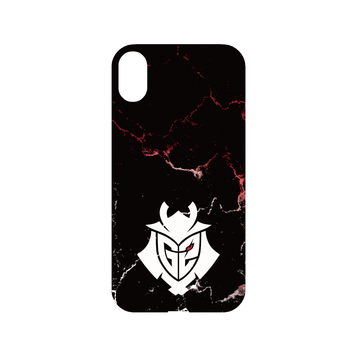 RHINOSHIELD X G2 Esports Mod NX iPhone XR Case - G2 Logo Marble Backplate