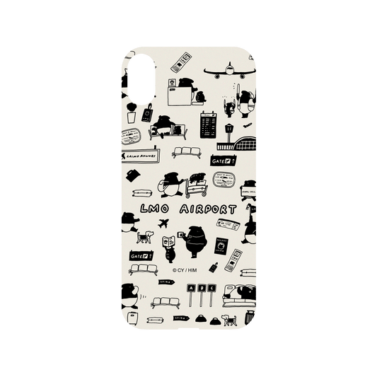 RHINOSHIELD X LAIMO Mod NX iPhone XS Max Case - LMO AIRPORT Backplate