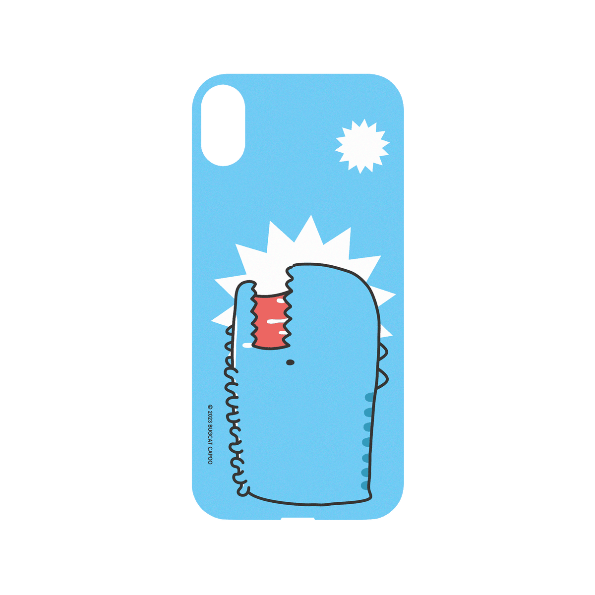 RHINOSHIELD X BUGCAT CAPOO Mod NX iPhone XS Max Case - Angry CAPOO Backplate