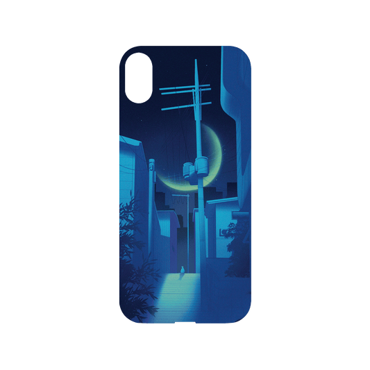 RHINOSHIELD X Surudenise Mod NX iPhone XS Max Case - Lofi Moon Backplate