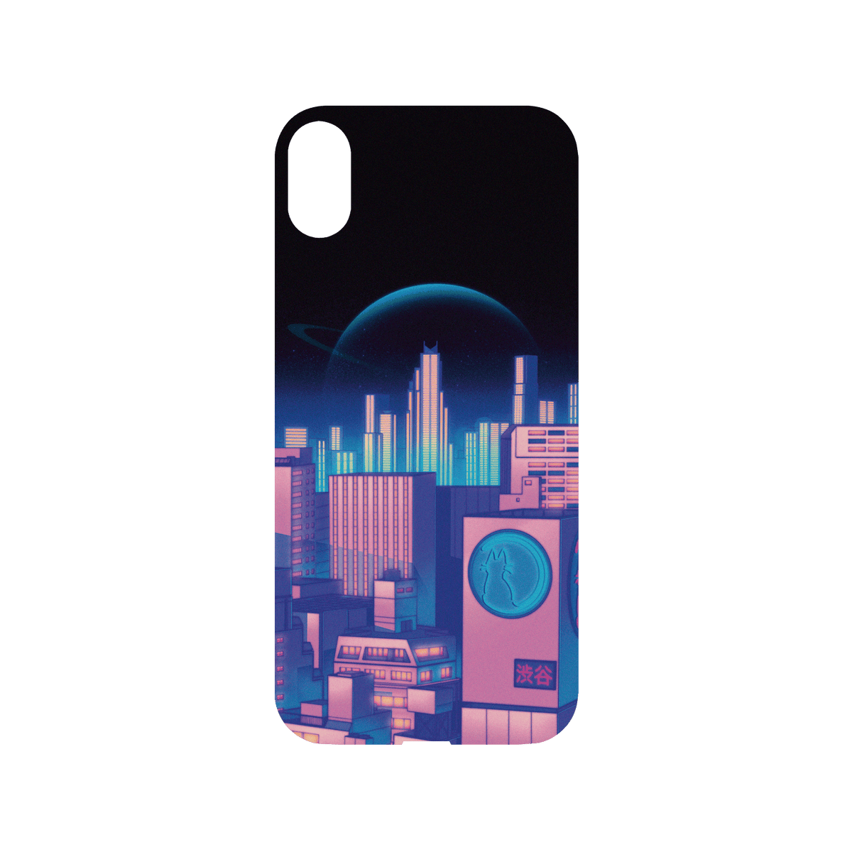 RHINOSHIELD X Surudenise Mod NX iPhone XS Max Case - Space Travel Backplate