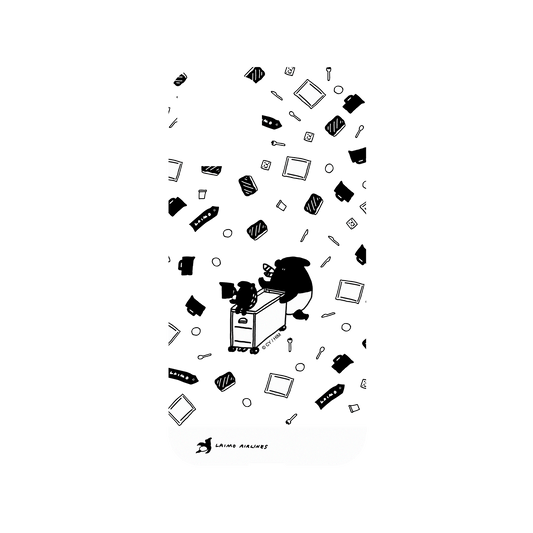RHINOSHIELD X LAIMO Mod NX iPhone 11 Pro Case - LAIMO AIRLINES Backplate