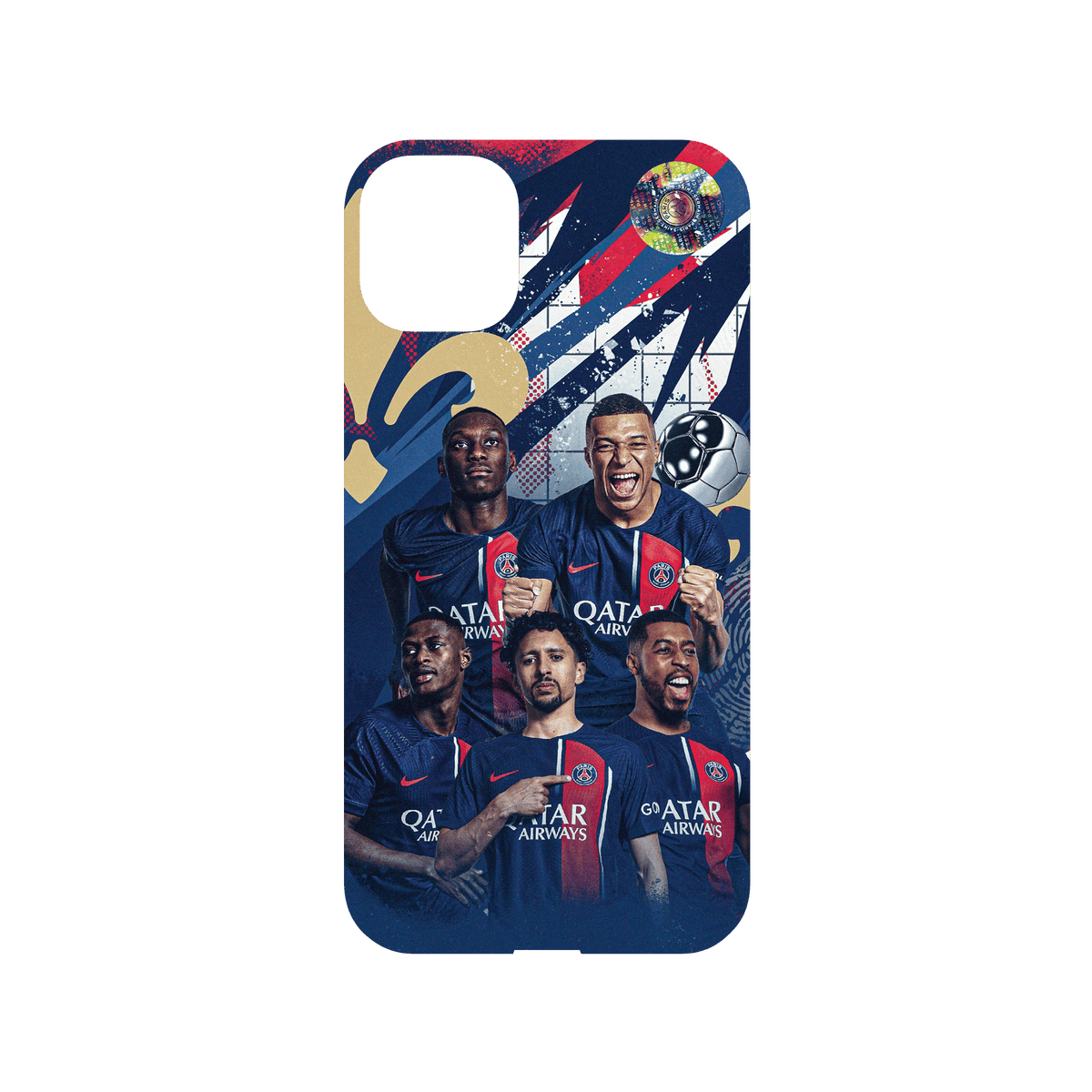 RHINOSHIELD X PSG Mod NX iPhone 11 Case - PSG Victory - Team 1 Backplate