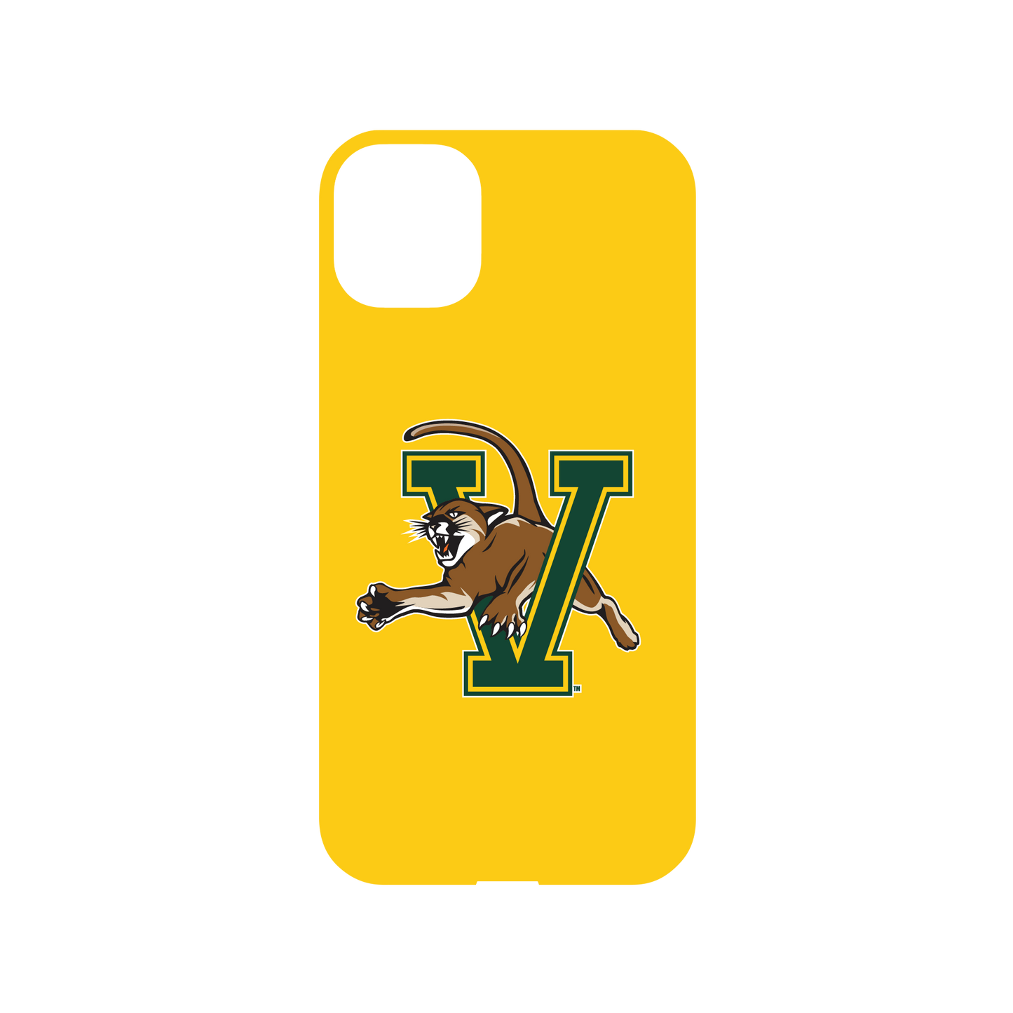 RHINOSHIELD X U.S. College Collections Mod NX iPhone 11 Case - University of Vermont in Burlington, Vermont - Vermont Yellow Backplate