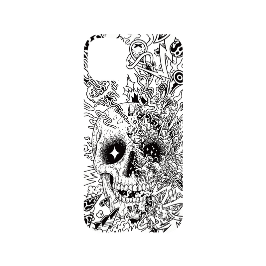 RHINOSHIELD X Lei Melendres Mod NX iPhone 11 Case - Rebirth Skull Backplate