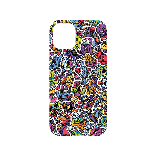 RHINOSHIELD X Lei Melendres Mod NX iPhone 12 mini Case - Puzzle Movements Backplate