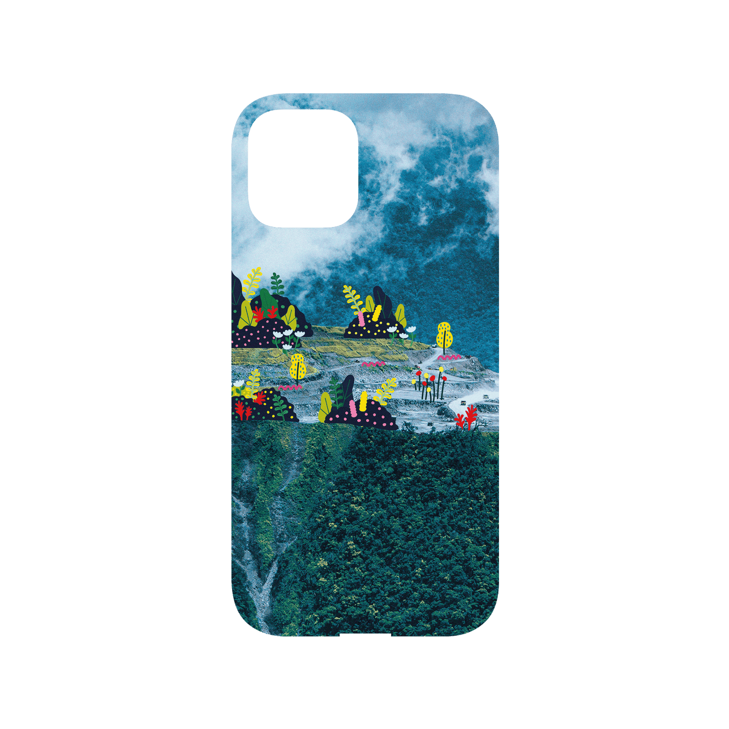 RHINOSHIELD X Chi Po-Lin Series: Protect the Island We Live On Mod NX (MagSafe compatible) iPhone 12 Case - Heal the Nature (Hualien) Backplate