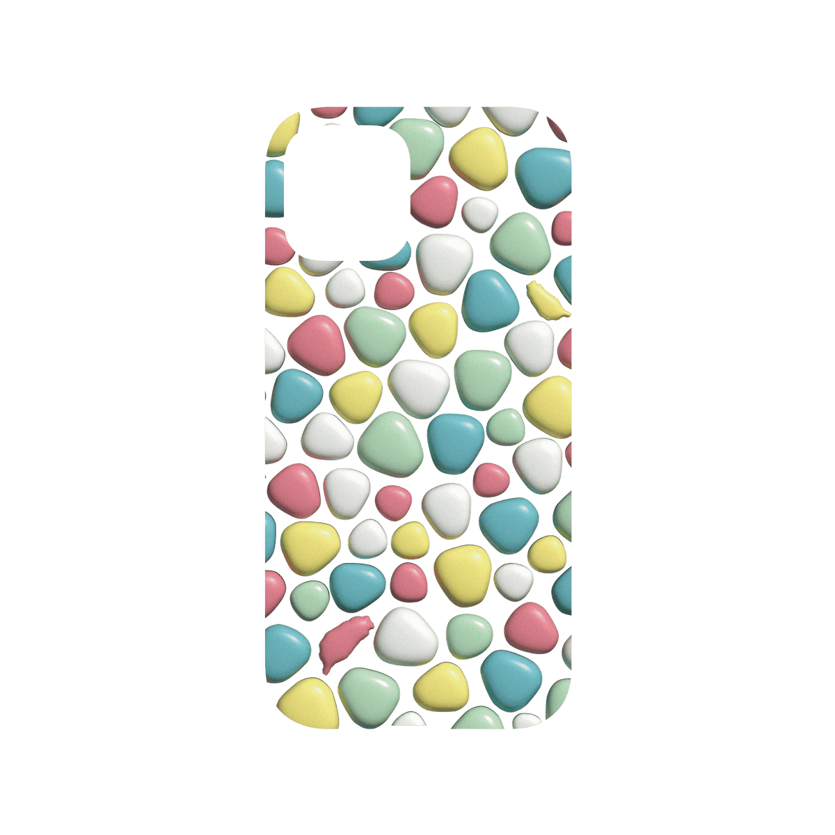 RHINOSHIELD X OldHouseFace Mod NX iPhone 12 Case - Bubble Mosaic- Common Bathhouse Backplate