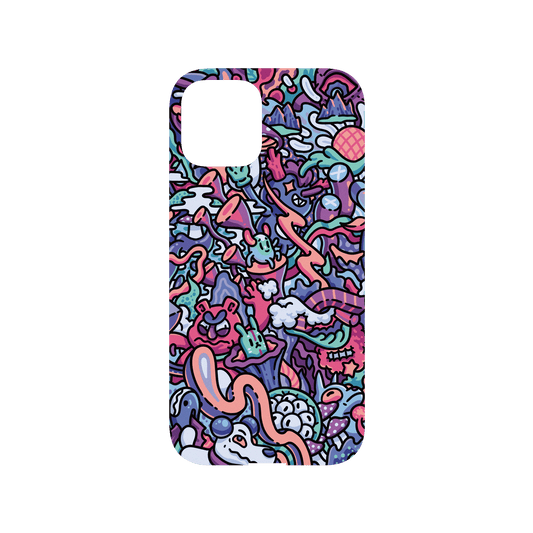 RHINOSHIELD X Lei Melendres Mod NX iPhone 12 Pro Case - Hidden Paradise Backplate