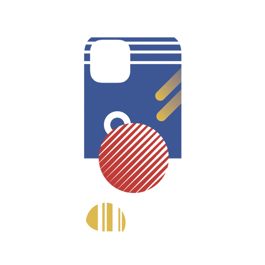 RHINOSHIELD | Cosmos Mod NX iPhone 12 Pro Case - Arp 142 Galaxies - Bauhaus Style Backplate