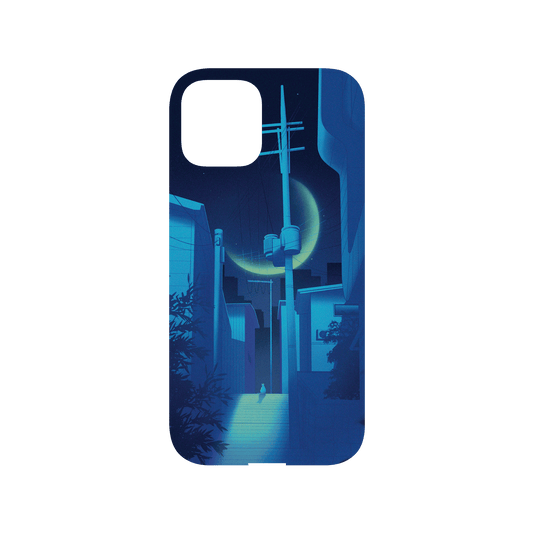 RHINOSHIELD X Surudenise Mod NX iPhone 12 Case - Lofi Moon Backplate
