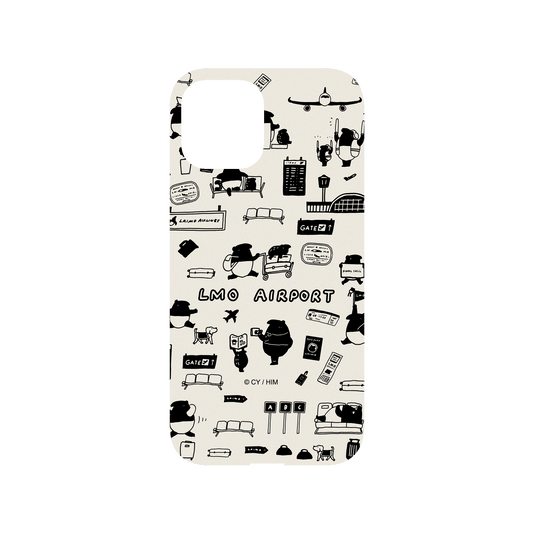 RHINOSHIELD X LAIMO Mod NX iPhone 12 Pro Max Case - LMO AIRPORT Backplate