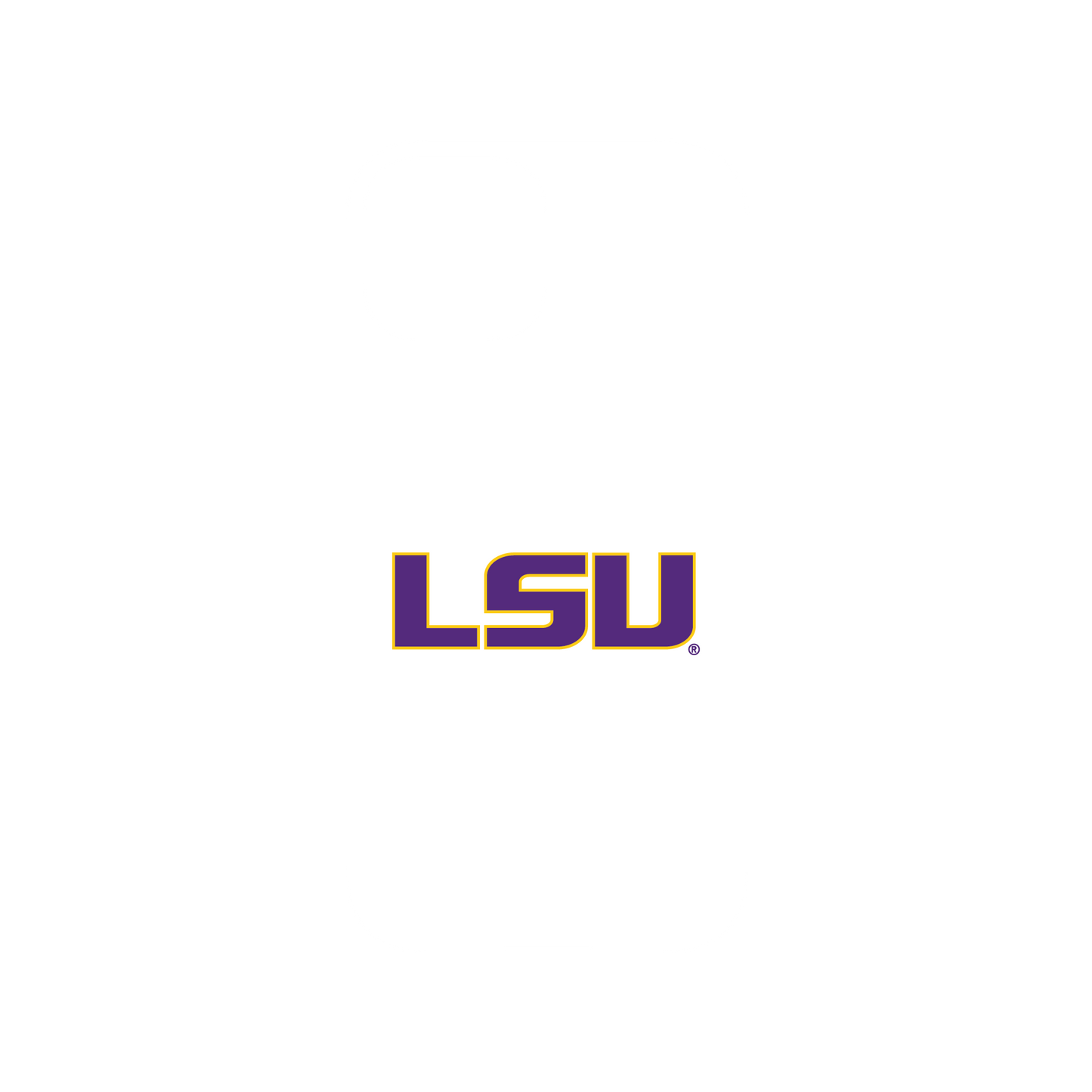 RHINOSHIELD X U.S. College Collections Mod NX iPhone 13 mini Case - Louisiana State University - LSU - Purple Backplate