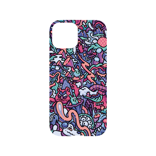 RHINOSHIELD X Lei Melendres Mod NX iPhone 13 mini Case - Hidden Paradise Backplate