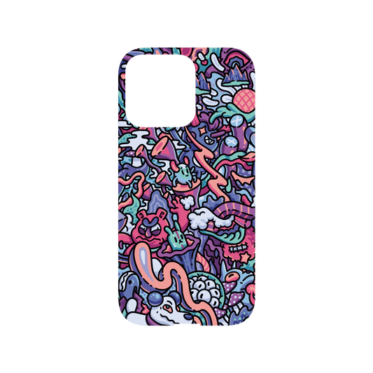 RHINOSHIELD X Lei Melendres Mod NX iPhone 13 Pro Case - Hidden Paradise Backplate