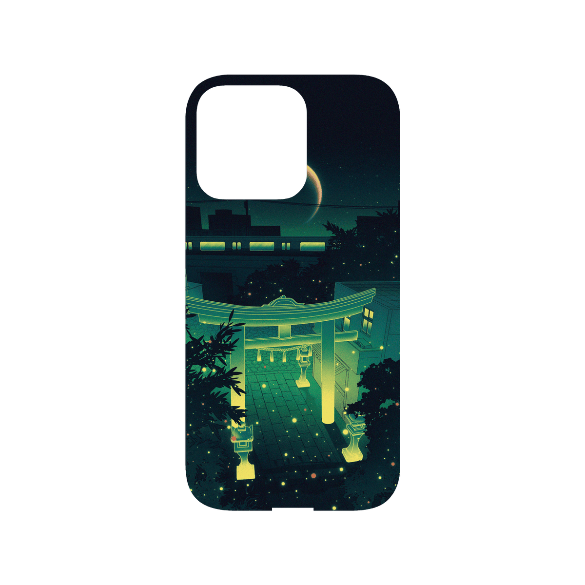 RHINOSHIELD X Surudenise Mod NX iPhone 13 Pro Case - Japan at Night Backplate