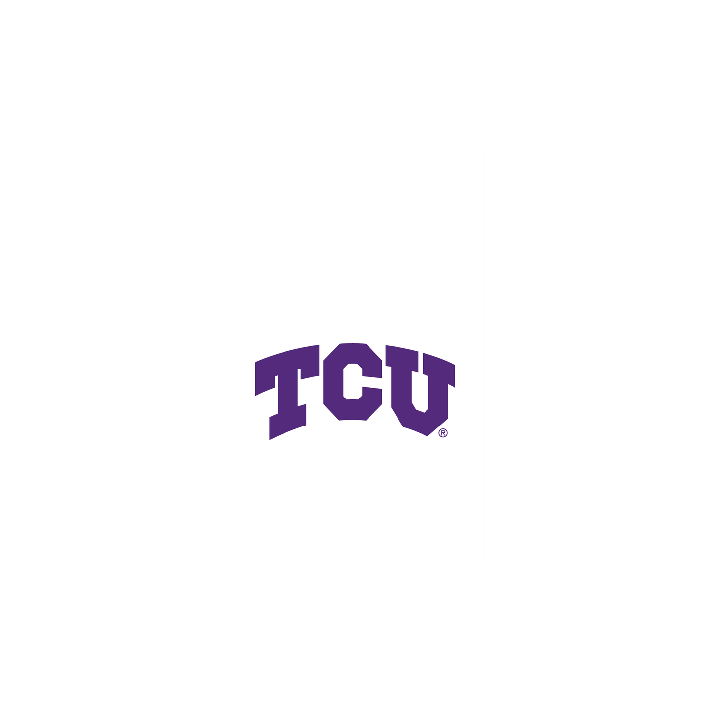 RHINOSHIELD X U.S. College Collections Mod NX (MagSafe compatible) iPhone 14 Pro Case - Texas Christian University - Texas Christian University™ - White Backplate