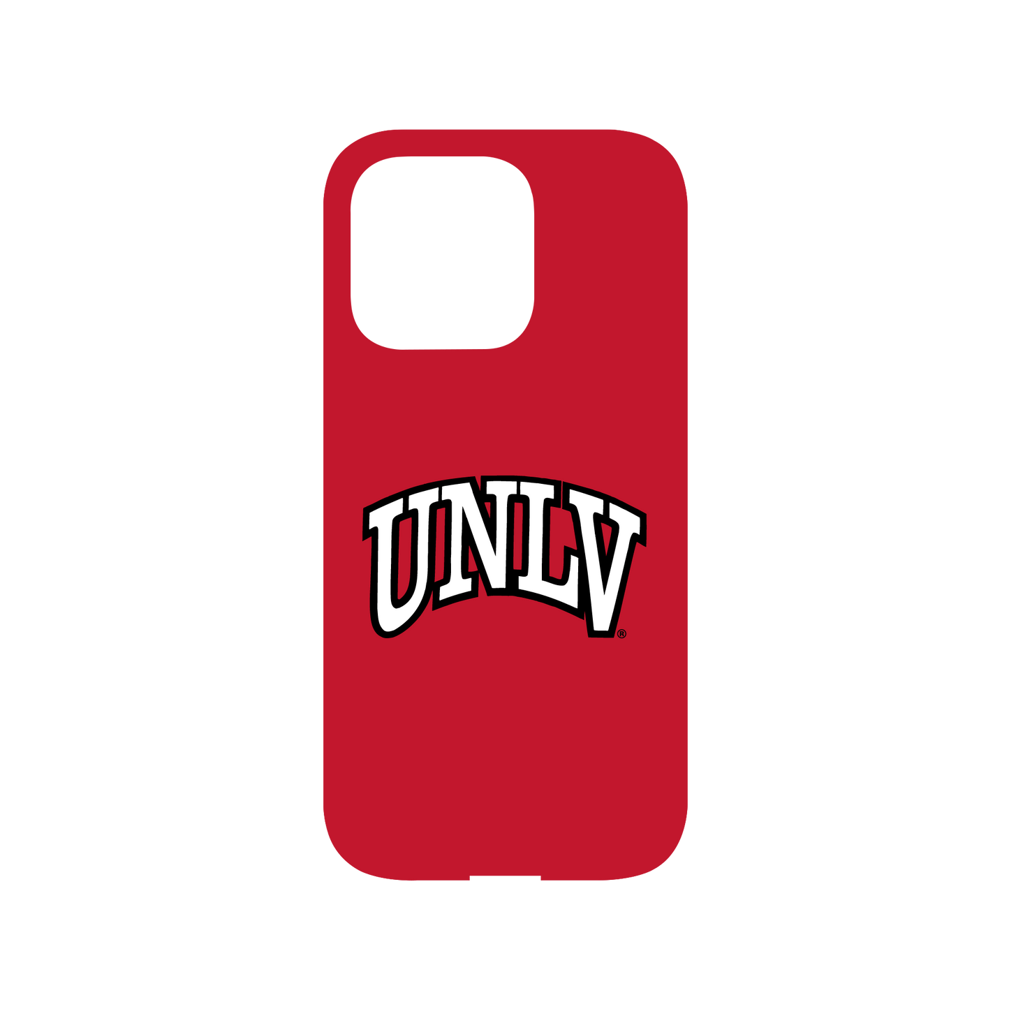 RHINOSHIELD X U.S. College Collections Mod NX (MagSafe compatible) iPhone 14 Pro Case - University of Nevada, Las Vegas - UNLV Rebels Backplate
