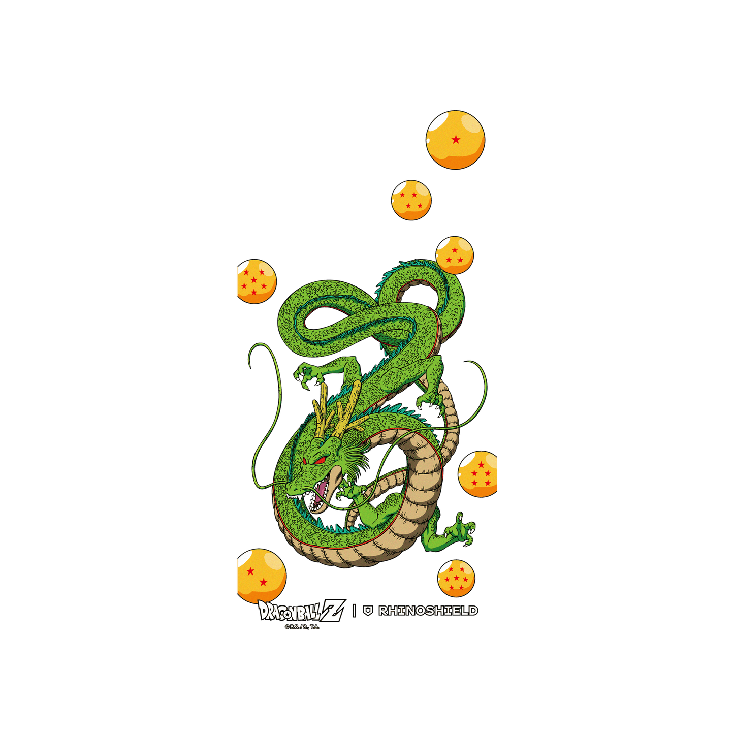 RHINOSHIELD X Dragon Ball Z Mod NX (MagSafe compatible) iPhone 15 Plus Case - Shenron & dragon balls Backplate
