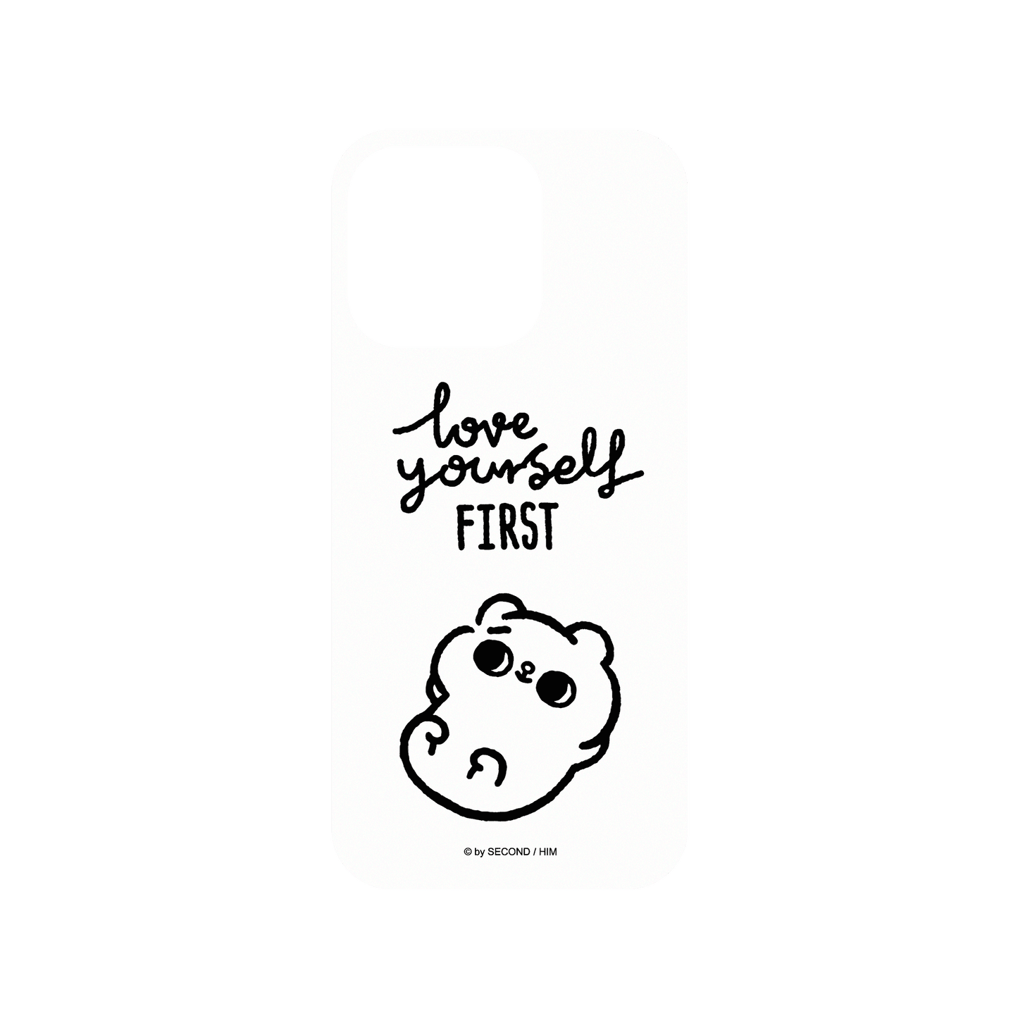 RHINOSHIELD X Song Song Meow by SECOND Mod NX (MagSafe compatible) iPhone 15 Pro Case - Love Yourself Backplate