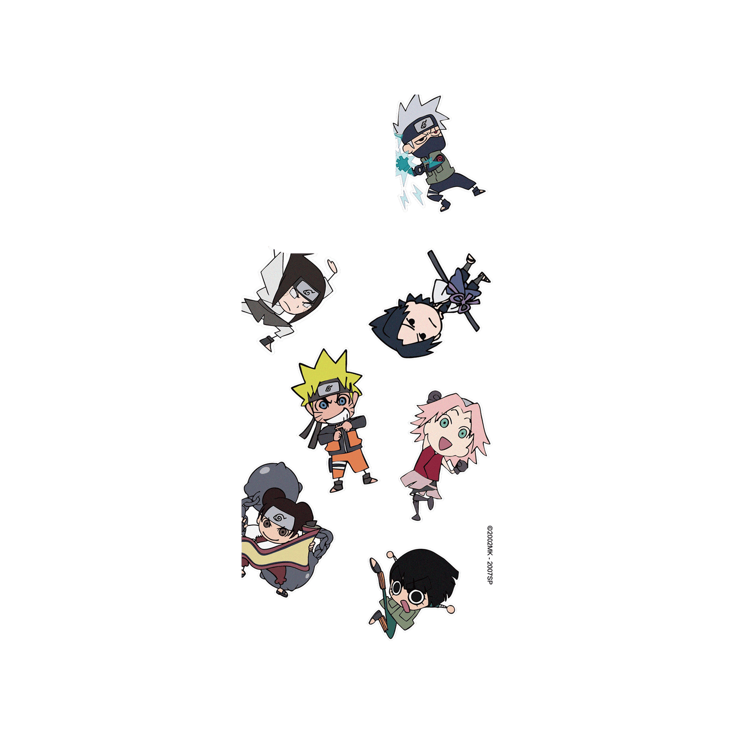 RHINOSHIELD X Naruto Shippuden Mod NX iPhone 15 Pro Case - Chibi - Team 7 & 13 Backplate