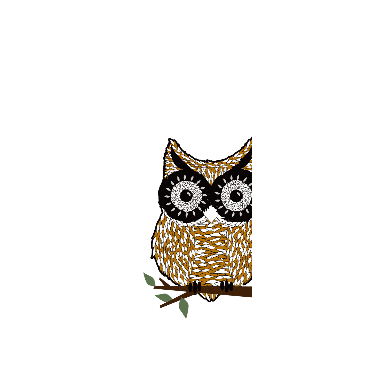 RHINOSHIELD X WasangShow Mod NX (MagSafe compatible) iPhone 15 Pro Max Case - Owl Backplate