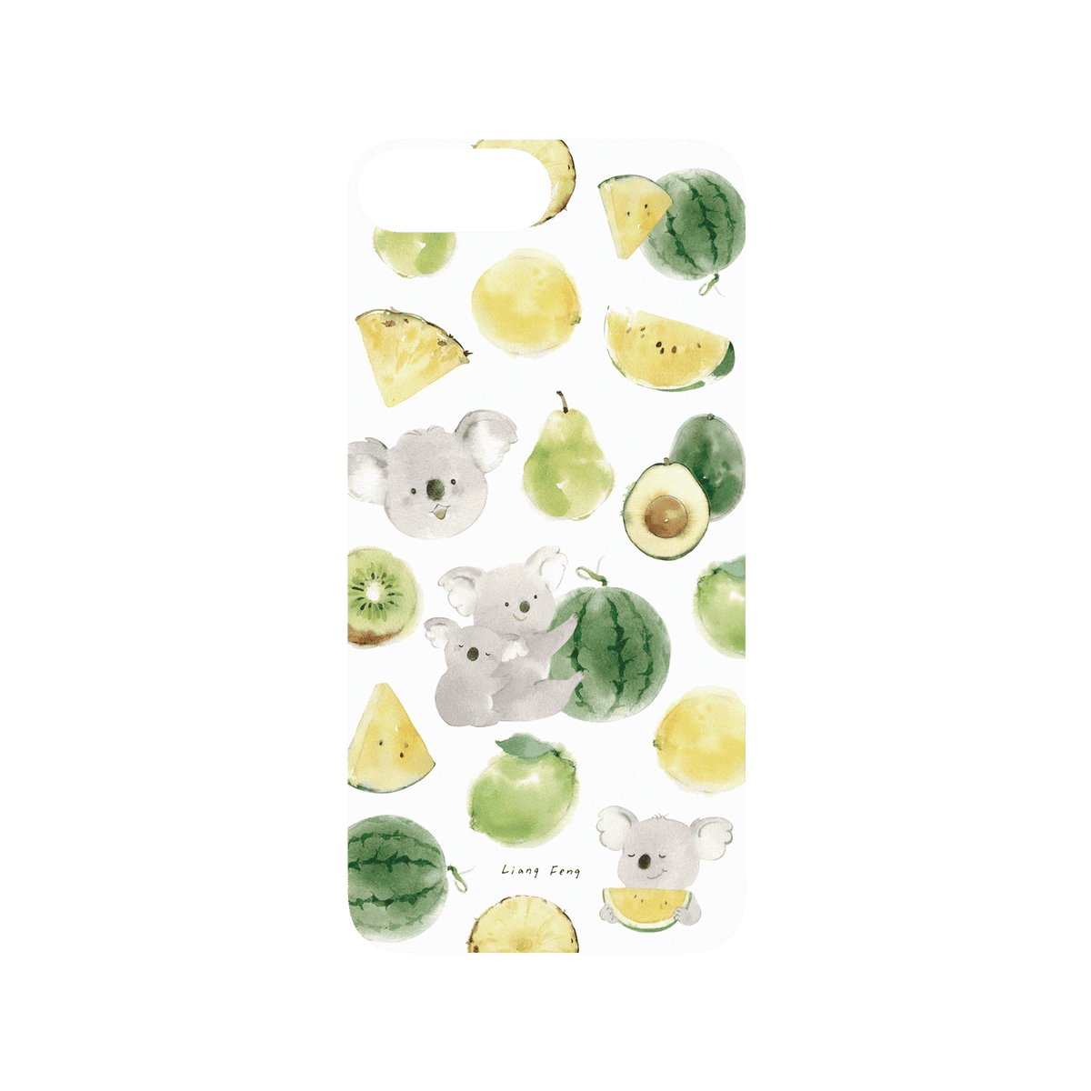 RHINOSHIELD X Liang Feng SolidSuit iPhone 8 Plus Case - Fuity Koala
