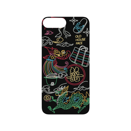 RHINOSHIELD X OldHouseFace SolidSuit iPhone 8 Plus Case - Taiwanese Neon Light