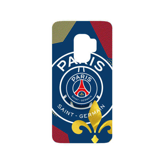 RHINOSHIELD X PSG SolidSuit Samsung Galaxy S9 Case - Paris Saint-Germain - Lily Flower