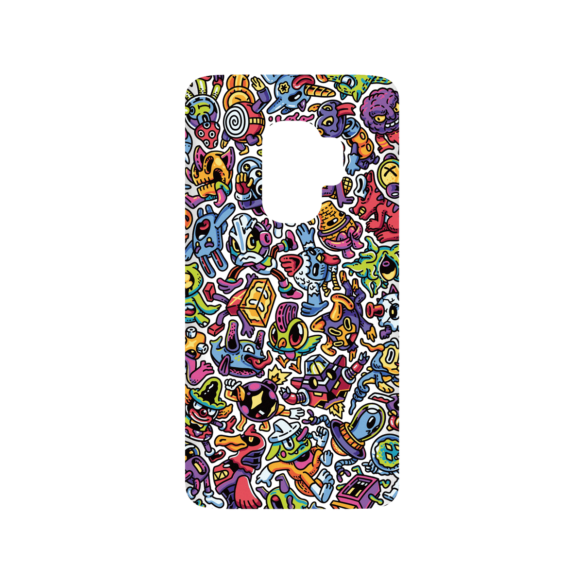 RHINOSHIELD X Lei Melendres SolidSuit Samsung Galaxy S9 Case - Puzzle Movements