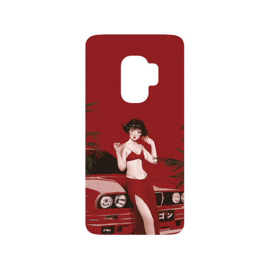 RHINOSHIELD X Janice Sung SolidSuit Samsung Galaxy S9 Case - Garnet