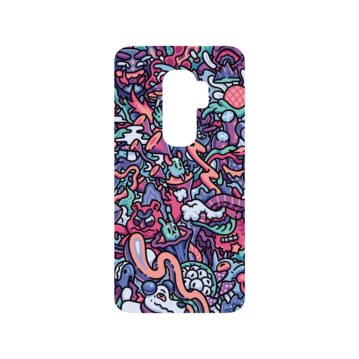 RHINOSHIELD X Lei Melendres SolidSuit Samsung Galaxy S9+ Case - Hidden Paradise
