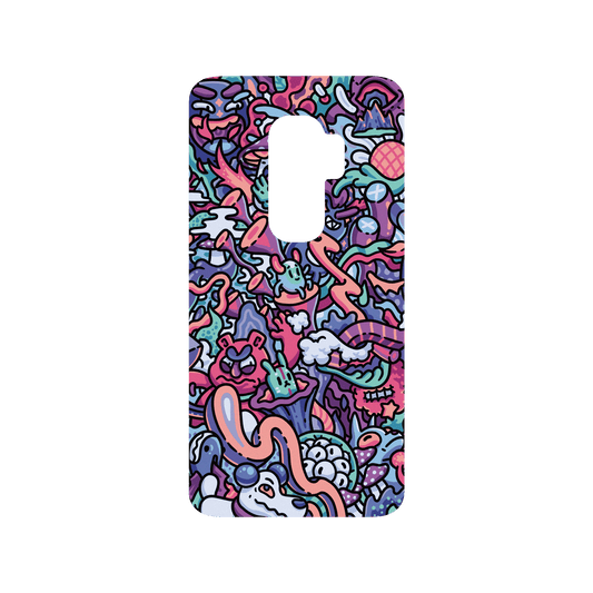 RHINOSHIELD X Lei Melendres SolidSuit Samsung Galaxy S9+ Case - Hidden Paradise