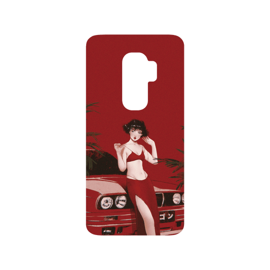 RHINOSHIELD X Janice Sung SolidSuit Samsung Galaxy S9+ Case - Garnet