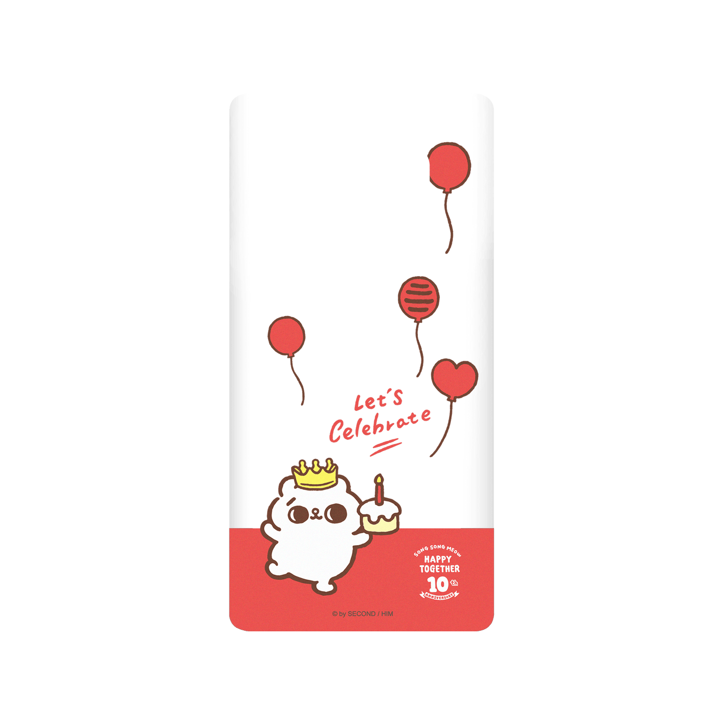 RHINOSHIELD X Song Song Meow by SECOND SolidSuit Samsung Galaxy Note9 Case - Let's Celebrate