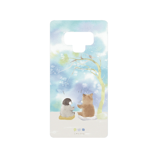 RHINOSHIELD X Liang Feng SolidSuit Samsung Galaxy Note9 Case - Penguin & Bear