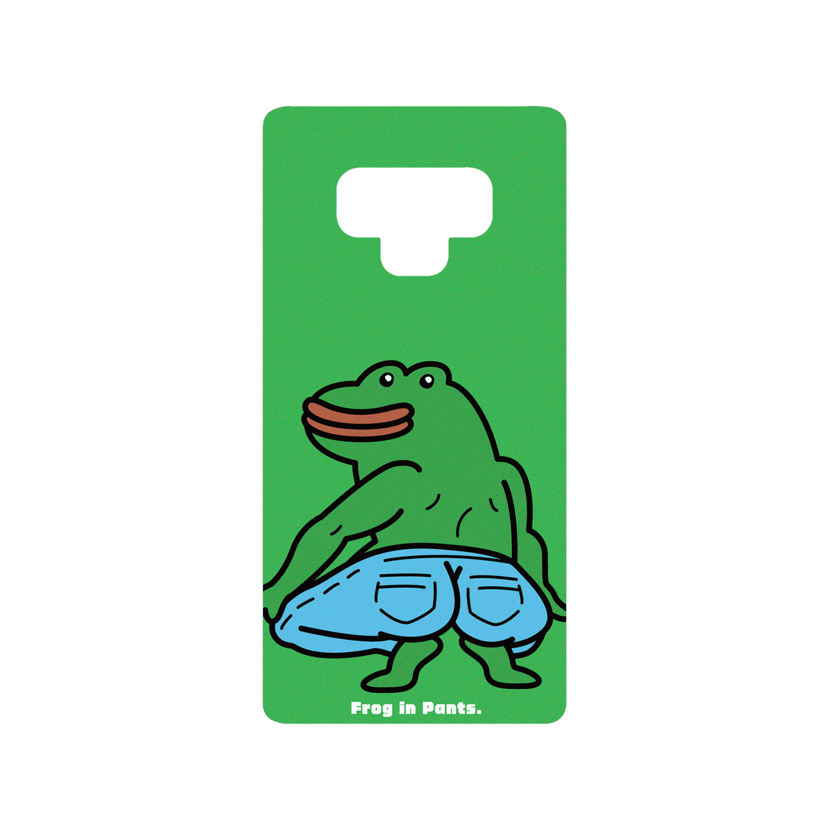 RHINOSHIELD X Incrediville SolidSuit Samsung Galaxy Note9 Case - Frog with pants