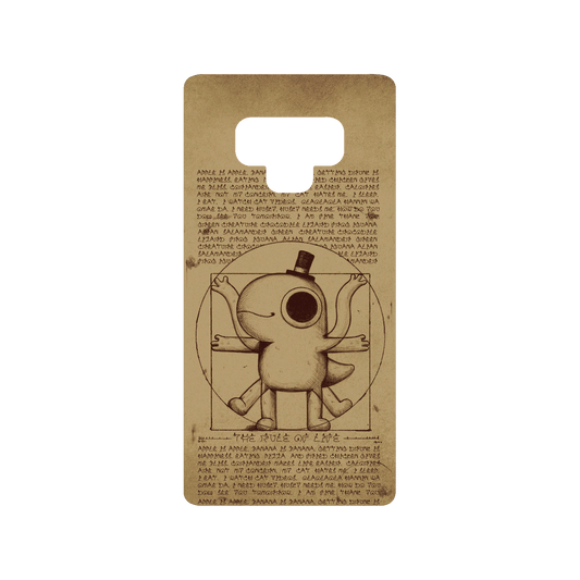 RHINOSHIELD X Incrediville SolidSuit Samsung Galaxy Note9 Case - Vitruvian Lizard 2