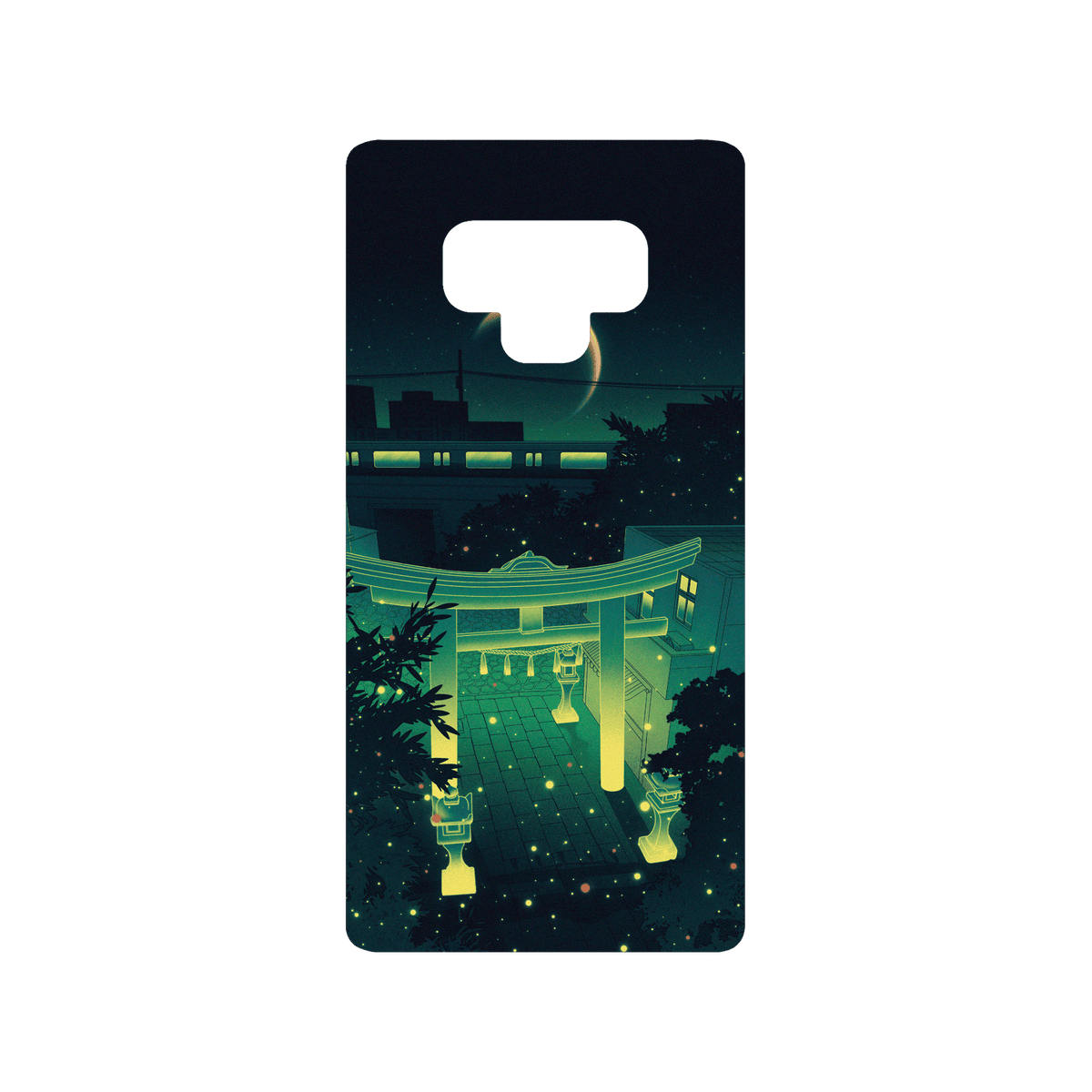RHINOSHIELD X Surudenise SolidSuit Samsung Galaxy Note9 Case - Japan at Night