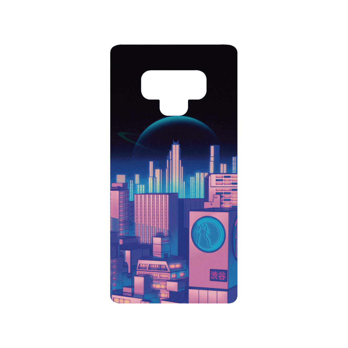 RHINOSHIELD X Surudenise SolidSuit Samsung Galaxy Note9 Case - Space Travel
