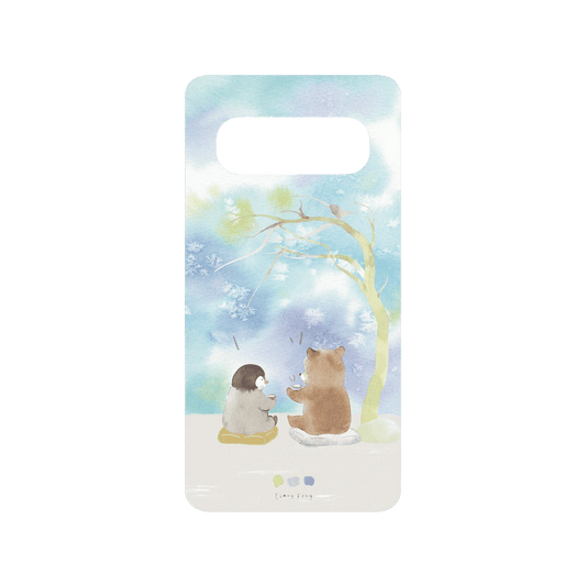 RHINOSHIELD X Liang Feng SolidSuit Samsung Galaxy S10 (4G) Case - Penguin & Bear