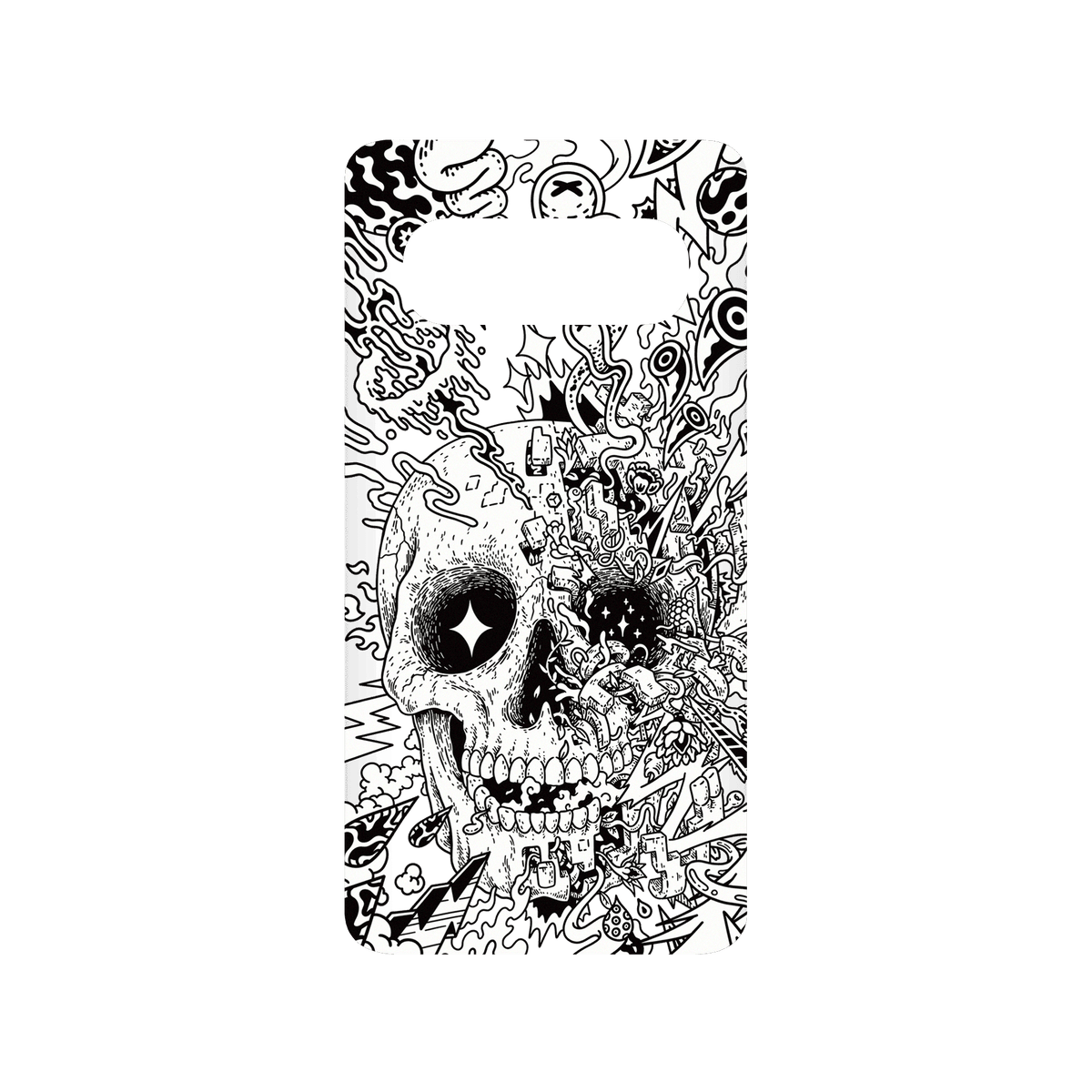 RHINOSHIELD X Lei Melendres SolidSuit Samsung Galaxy S10 (4G) Case - Rebirth Skull