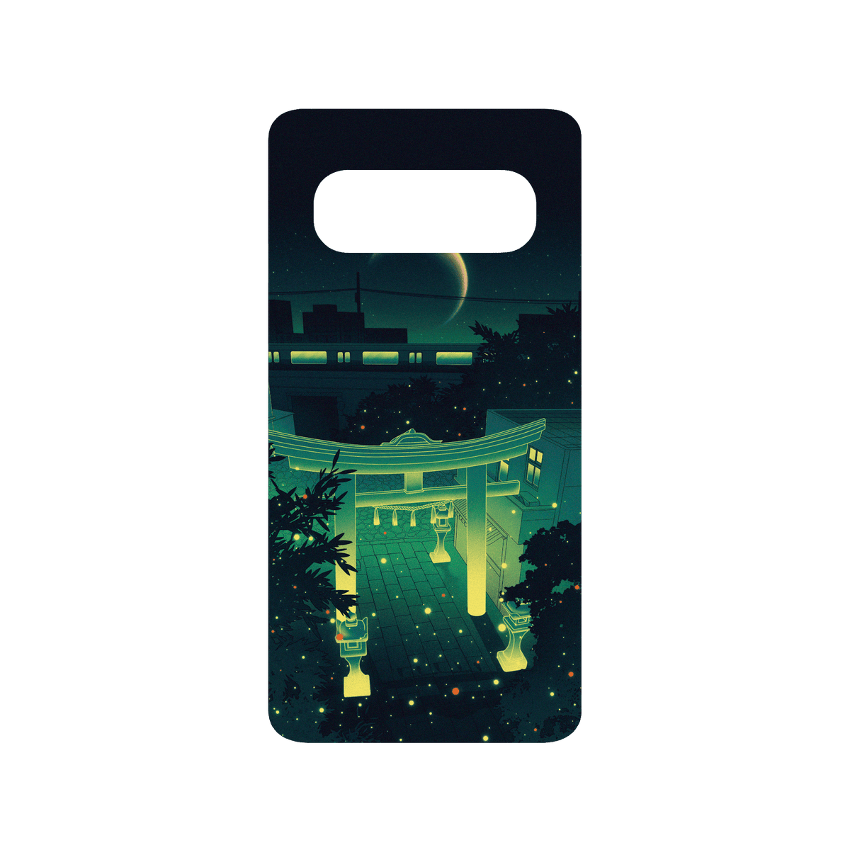 RHINOSHIELD X Surudenise SolidSuit Samsung Galaxy S10 (4G) Case - Japan at Night