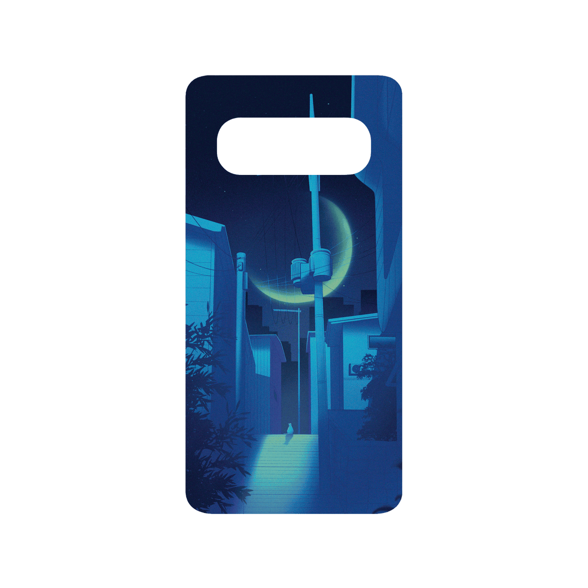 RHINOSHIELD X Surudenise SolidSuit Samsung Galaxy S10 (4G) Case - Lofi Moon
